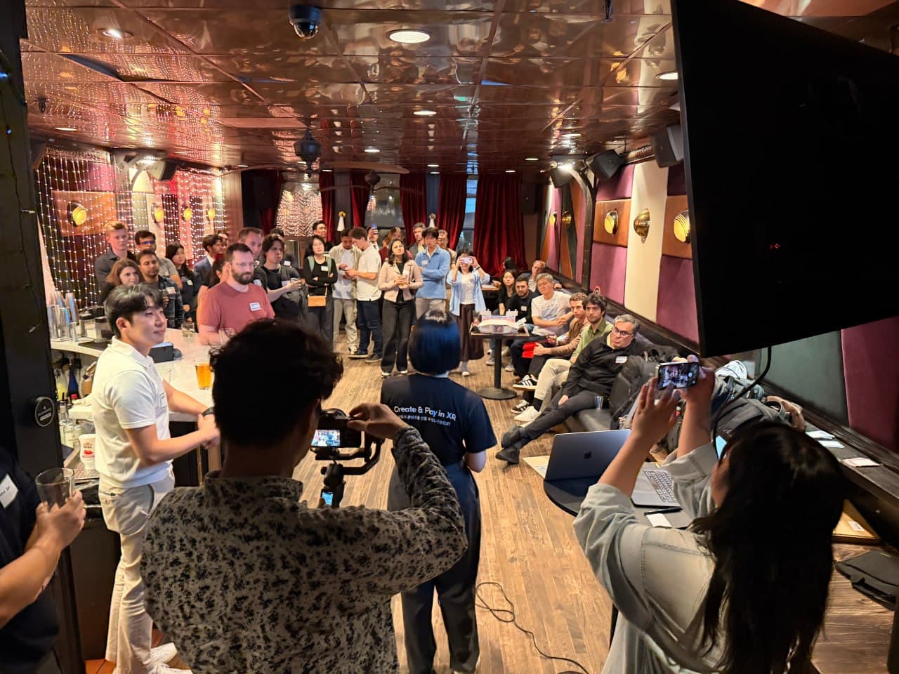 Scenes from a Startup Valley night in Amsterdam